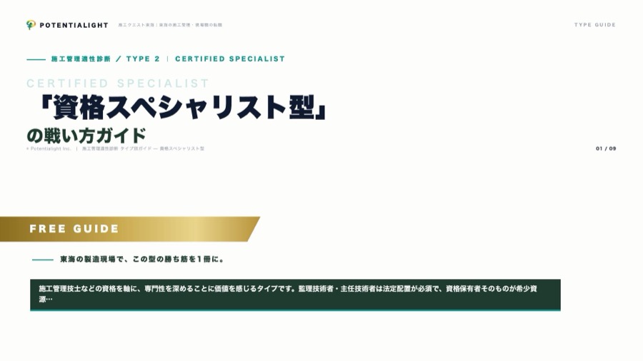 資格スペシャリスト型の戦い方ガイド 表紙